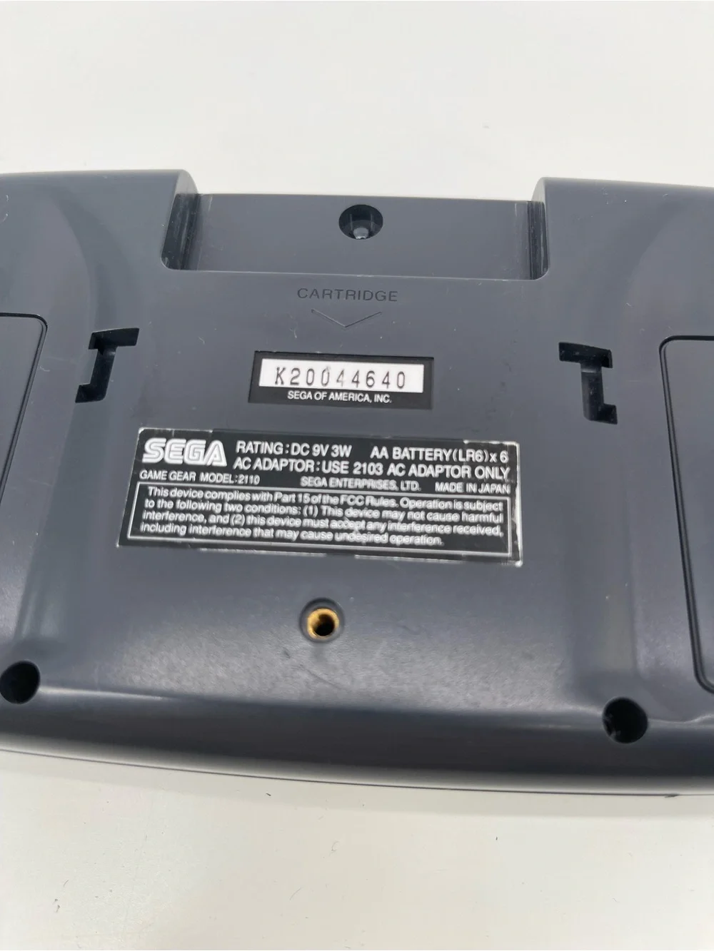 Saga Game Gear Handheld Console only